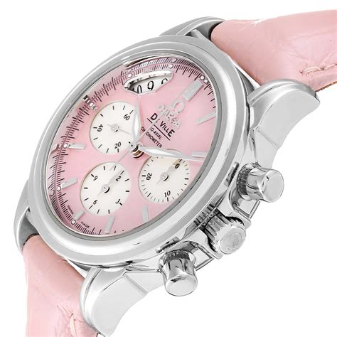 pink omega watch|luxury pink watches.